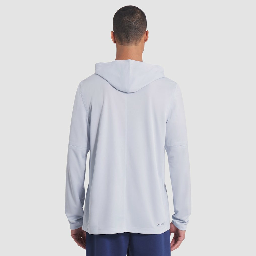 Buffalo Bills 2025 Rivalries Collection Sideline Dri-FIT Long Sleeve Hoodie T-Shirt - Silver | Nike sale