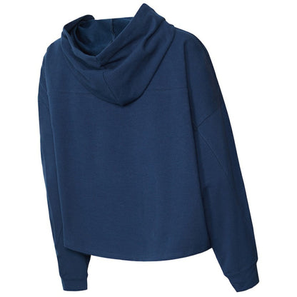 USWNT Concepts Sport Women's Elevation Tri-Blend Long Sleeve Pullover Hoodie - Navy on sale
