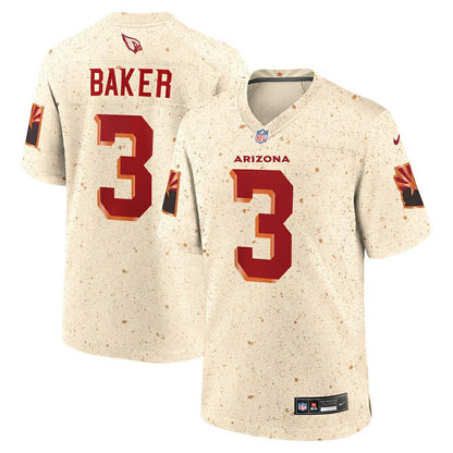 Budda Baker Arizona Cardinals 2025 Rivalries Collection Game Jersey - Natural | Nike for sale