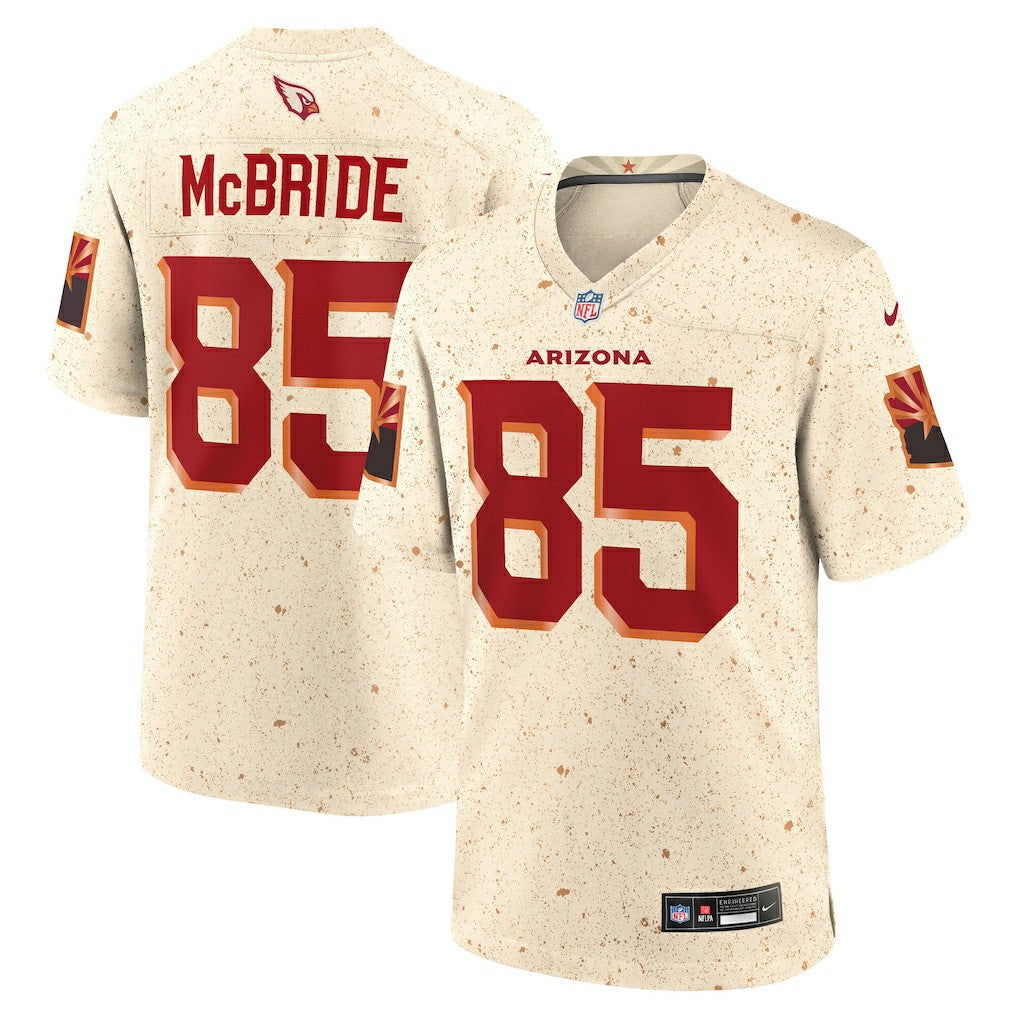 Trey McBride Arizona Cardinals 2025 Rivalries Collection Game Jersey - Natural | Nike outlet
