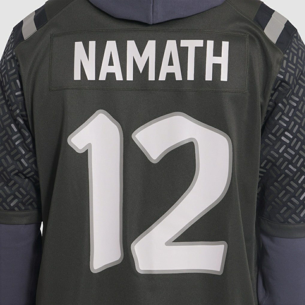 Joe Namath New York Jets 2025 Rivalries Collection Retired Player Game Jersey - Gotham Green | Nike discount