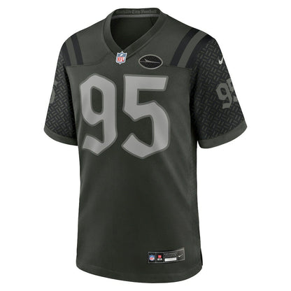 Quinnen Williams New York Jets 2025 Rivalries Collection Game Jersey - Gotham Green | Nike cheap