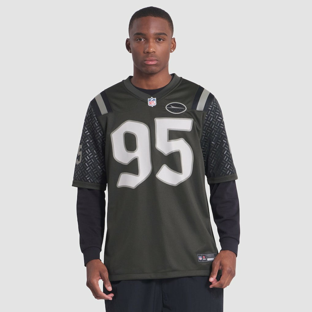 Quinnen Williams New York Jets 2025 Rivalries Collection Game Jersey - Gotham Green | Nike cheap