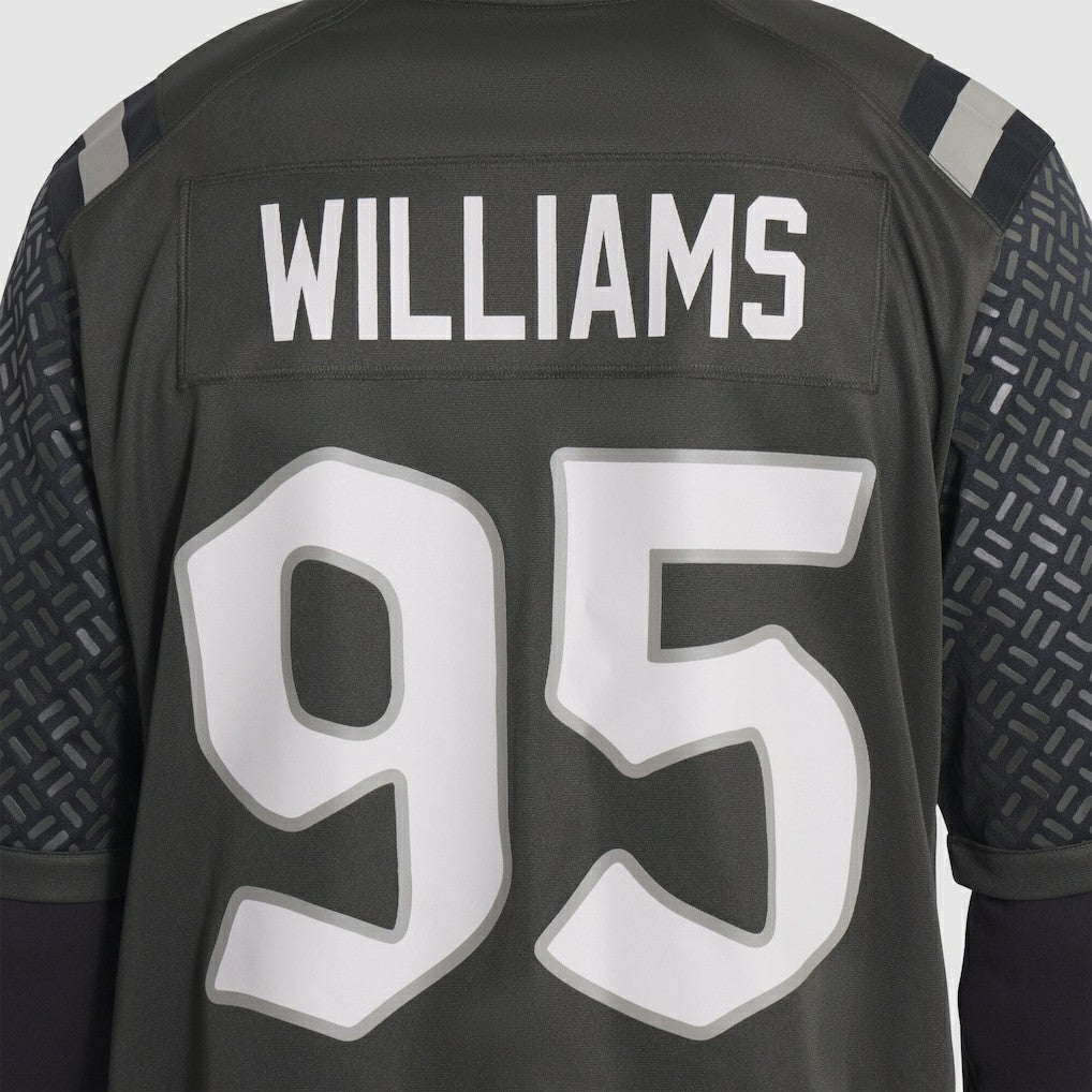 Quinnen Williams New York Jets 2025 Rivalries Collection Game Jersey - Gotham Green | Nike cheap
