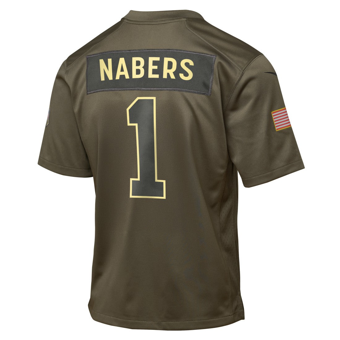 Malik Nabers New York Giants Youth 2025 Salute to Service Game Jersey - Olive | Nike on sale