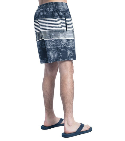 Cleveland Browns G-III Sports by Carl Banks Horizon Volley Swim Shorts - Navy/Gray outlet