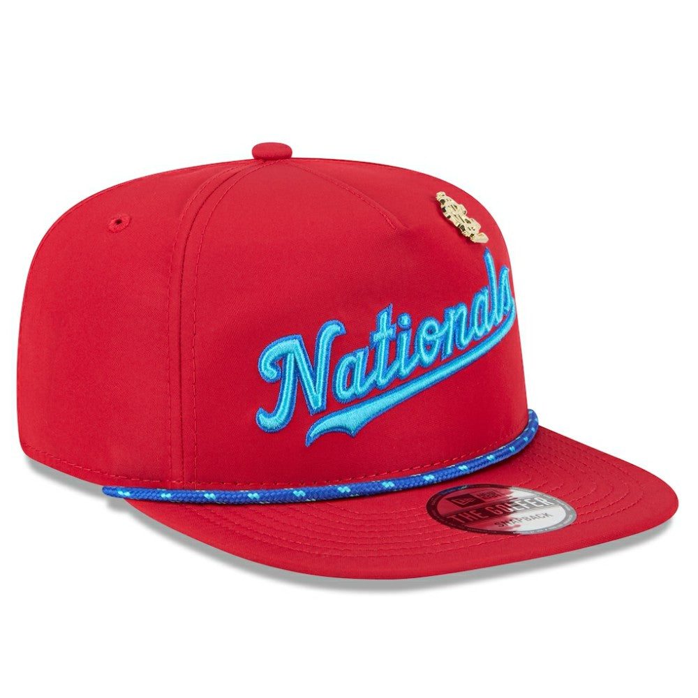 Washington Nationals 2025 Big League Chew Golfer Snapback Hat - Red | New Era