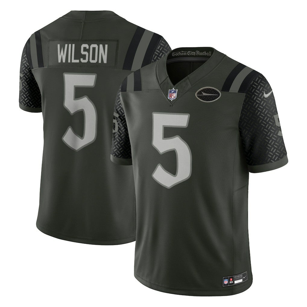 Garrett Wilson New York Jets 2025 Rivalries Collection Limited Jersey - Gotham Green | Nike on sale