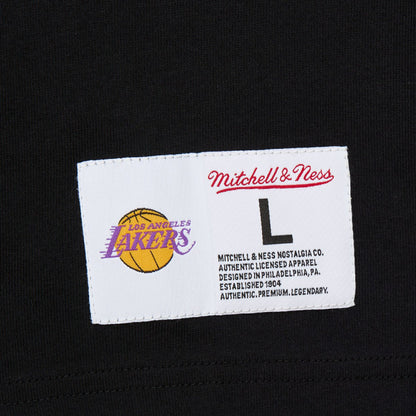 Los Angeles Lakers Black Out Collection Vintage Premium T-Shirt - Black shop
