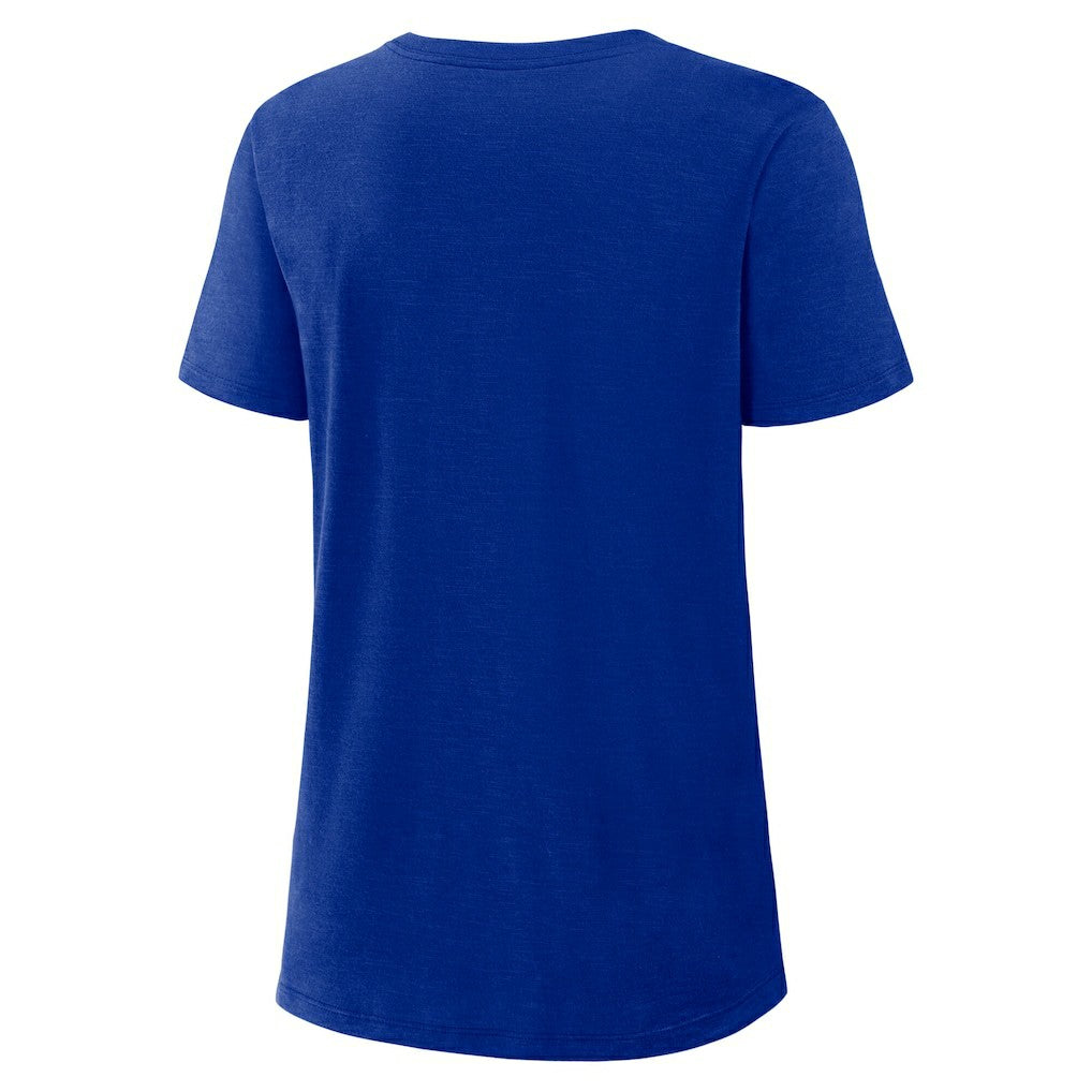 Buffalo Bills Women's 2025 Rivalries Collection Slub Dri-FIT T-Shirt - Royal | Nike on sale