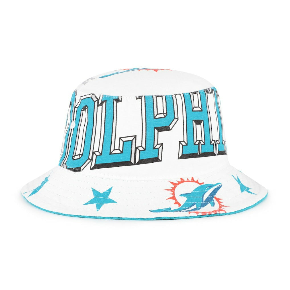 Miami Dolphins '47 Women's Energize Bucket Hat - White outlet