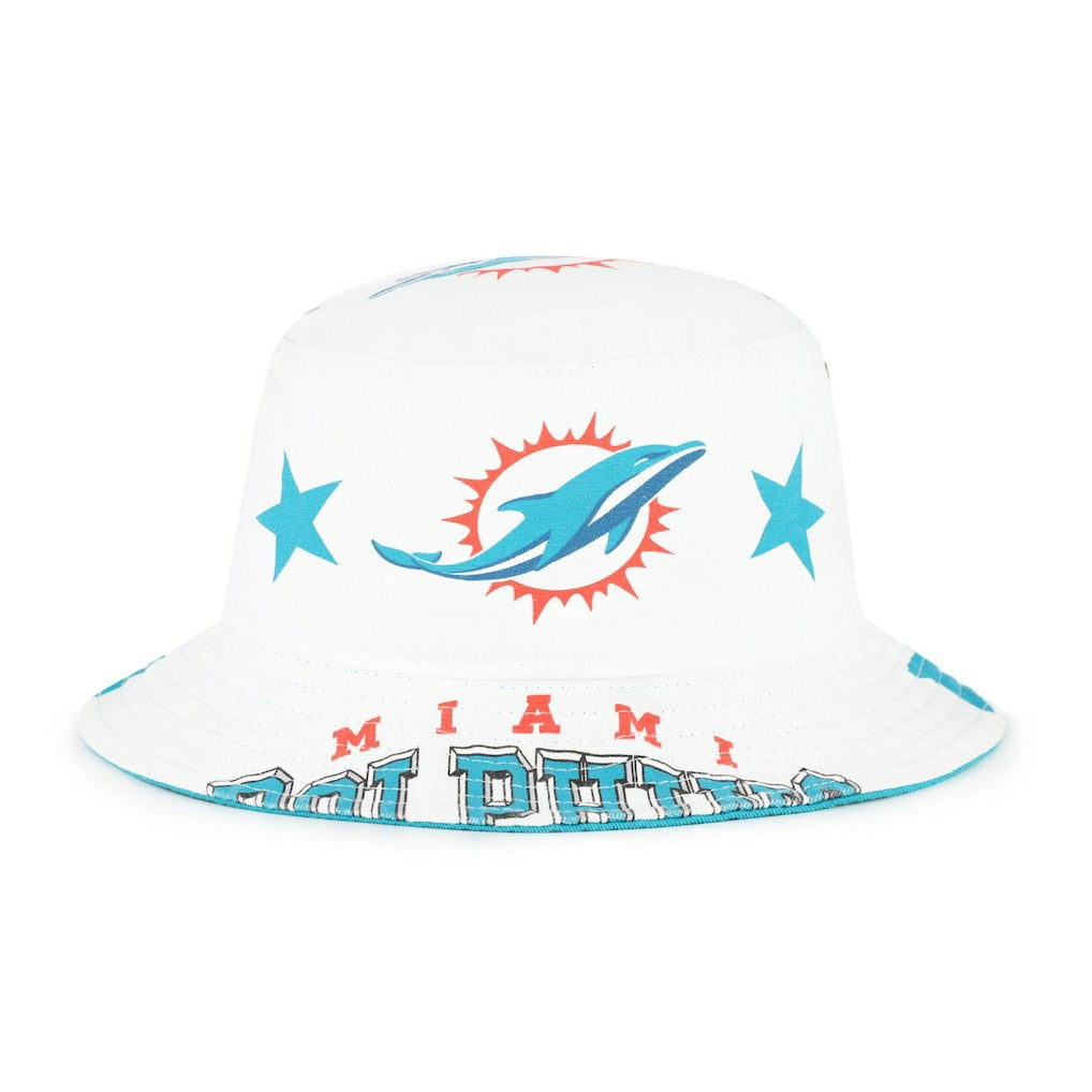 Miami Dolphins '47 Women's Energize Bucket Hat - White outlet