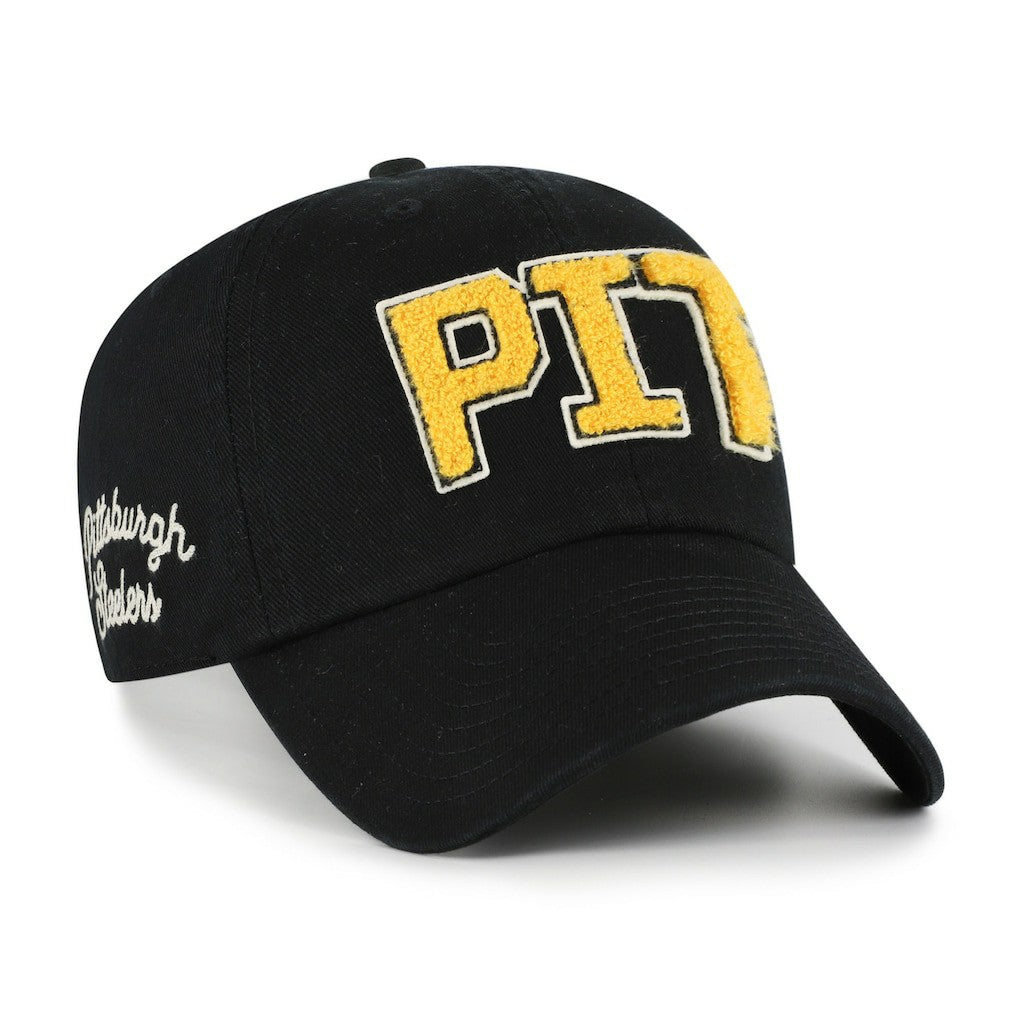Pittsburgh Steelers '47 Women's Zoey Clean Up Adjustable Hat - Black for sale