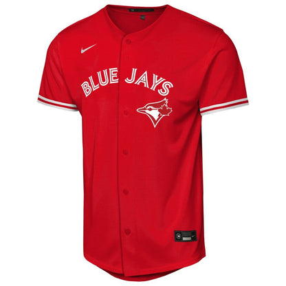 Andrés Giménez Toronto Blue Jays Youth Canada Day Replica Jersey - Red | Nike
