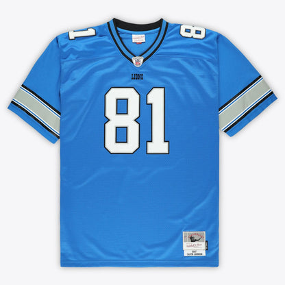 Calvin Johnson Detroit Lions Big & Tall 2007 Legacy Retired Player Jersey - Blue for sale