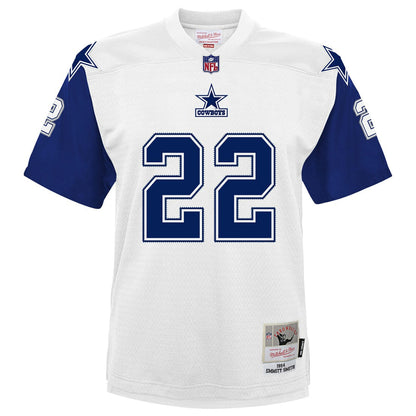 Emmitt Smith Dallas Cowboys Preschool 1994 Alternate Legacy Jersey - White discount