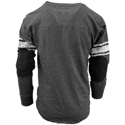 New Orleans Saints Wes & Willy Youth Football Long Sleeve T-Shirt - Black for sale