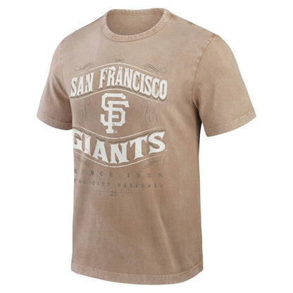 San Francisco Giants Darius Rucker Collection Sun Faded T-Shirt - Tan