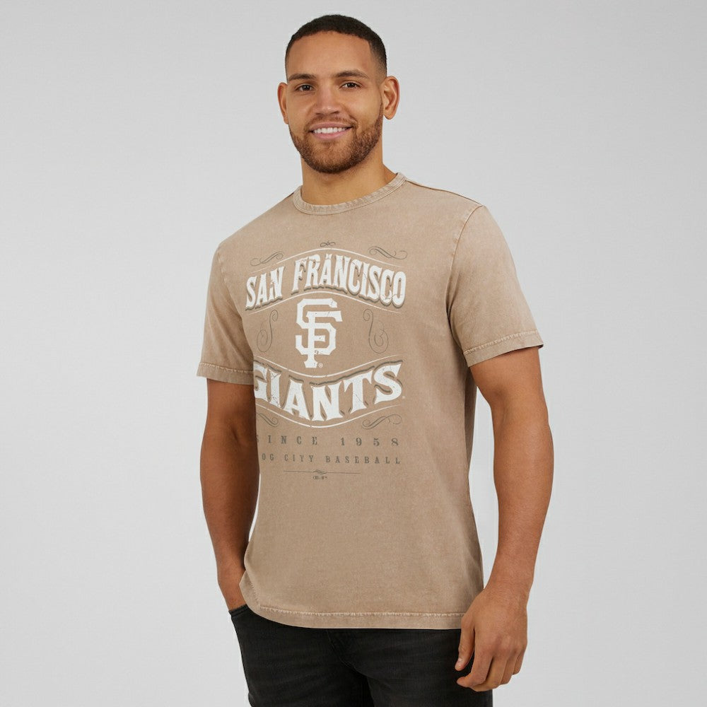 San Francisco Giants Darius Rucker Collection Sun Faded T-Shirt - Tan