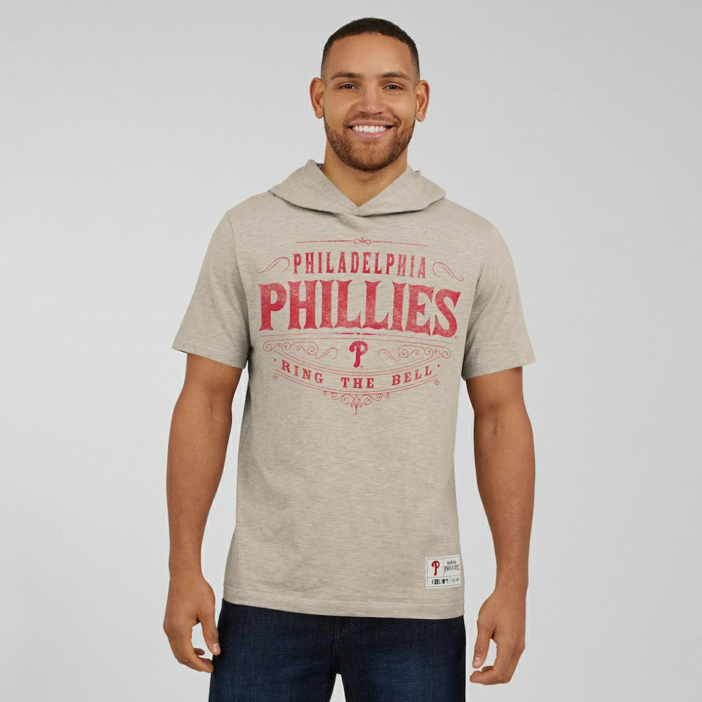 Philadelphia Phillies Darius Rucker Collection Hooded T-Shirt - Tan