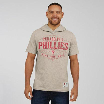 Philadelphia Phillies Darius Rucker Collection Hooded T-Shirt - Tan