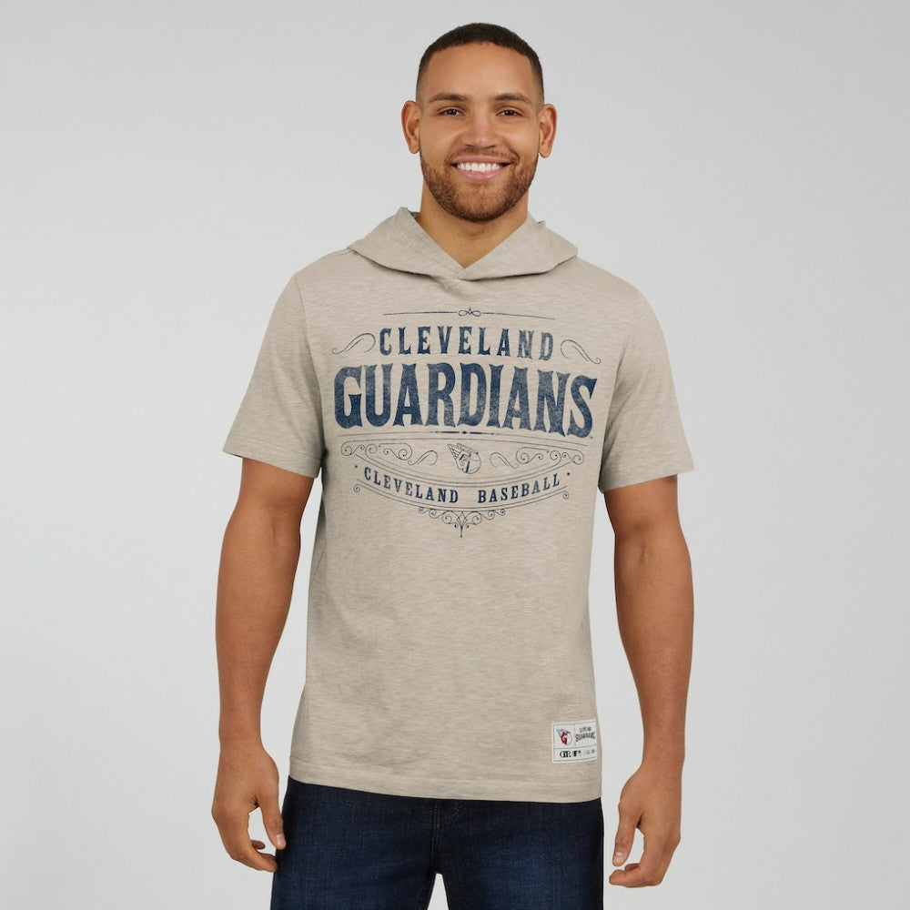 Cleveland Guardians Darius Rucker Collection Hooded T-Shirt - Tan
