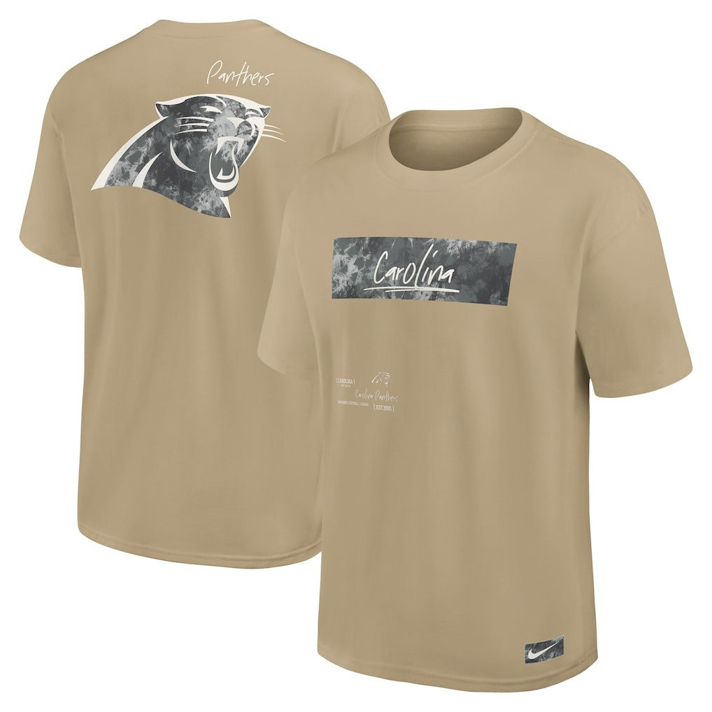Carolina Panthers Statement Max90 T-Shirt - Tan | Nike for sale