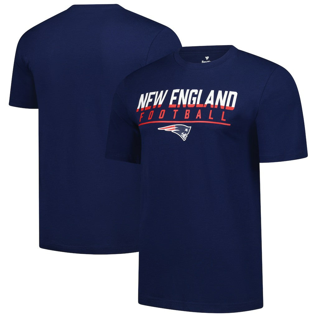 New England Patriots Blocked T-Shirt - Navy sale