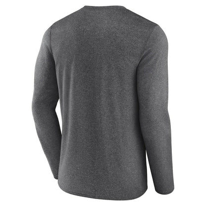 Arizona Cardinals Blackout Long Sleeve T-Shirt - Heather Charcoal for sale