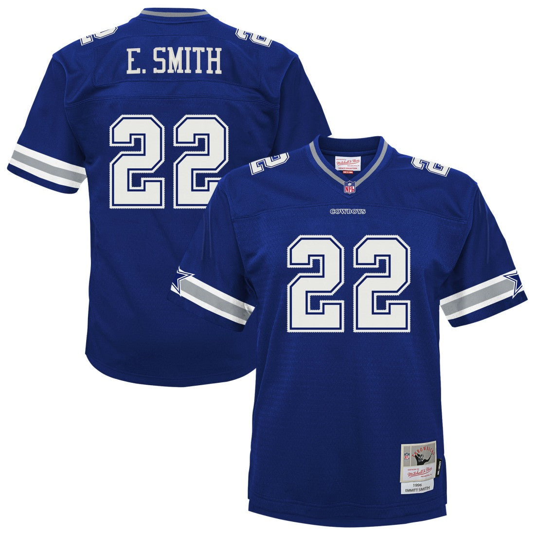 Emmitt Smith Dallas Cowboys Preschool 1996 Retired Player Legacy Jersey - Navy cheap
