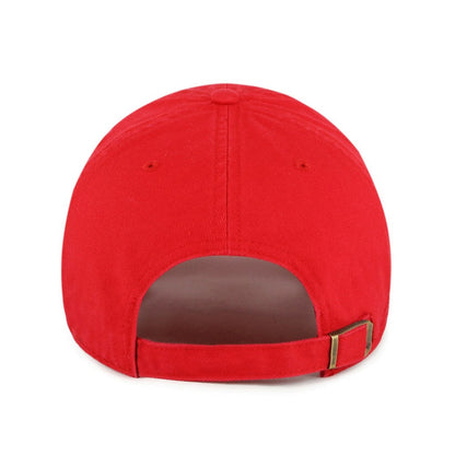 Washington Nationals Women's Ariana Clean Up Adjustable Hat - Red | 47 brand
