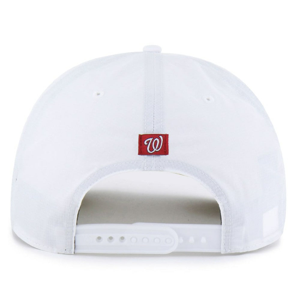 Washington Nationals Brrr Fairway Hitch Adjustable Hat - White | 47 brand