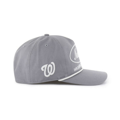 Washington Nationals Foundational Hitch Adjustable Hat - Gray | 47 brand