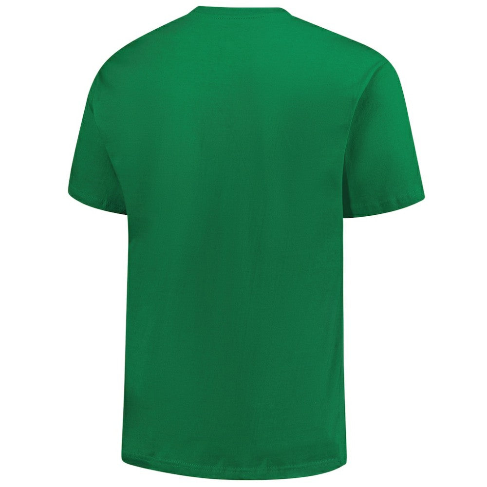 Detroit Tigers Profile Big & Tall Celtic T-Shirt - Kelly Green