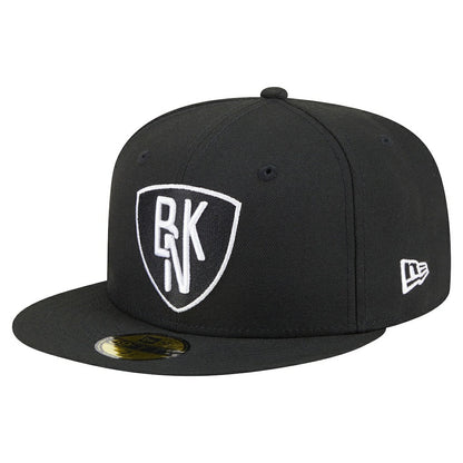 Brooklyn Nets Deceptor 59FIFTY Fitted Hat - Black | New Era for sale