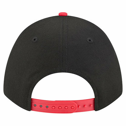 Chicago Bulls Bold Arch COOLERA 9FORTY A-Frame M-Crown Adjustable Hat - Black | New Era for sale