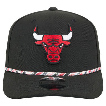 Chicago Bulls Rope 9SEVENTY Adjustable Hat - Black | New Era shop