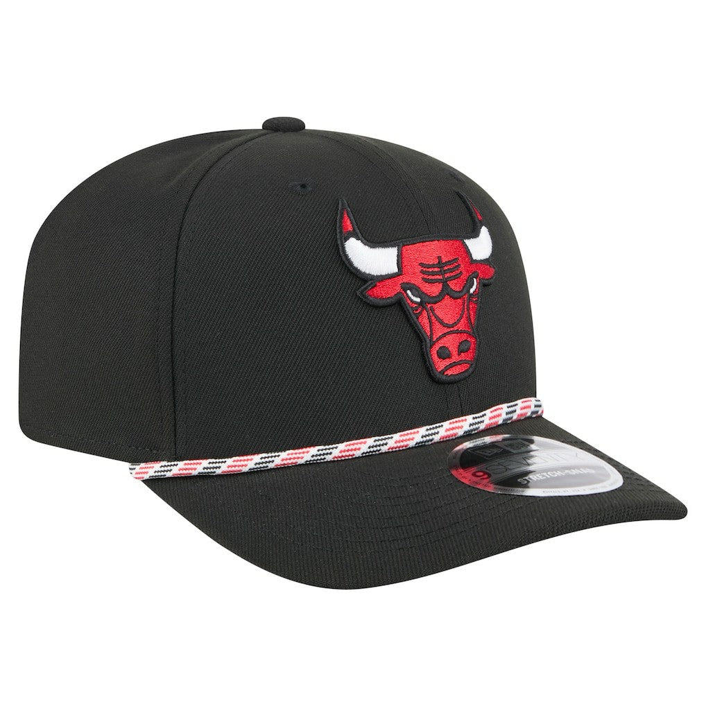 Chicago Bulls Rope 9SEVENTY Adjustable Hat - Black | New Era shop