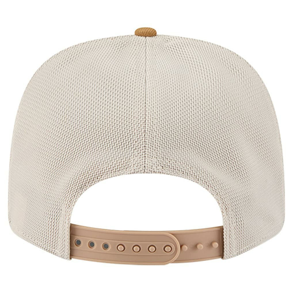 Chicago Bulls Two-Tone 9SEVENTY Adjustable Trucker Hat - Tan/Light Brown | New Era online