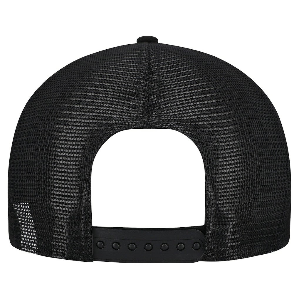 Pittsburgh Steelers New Era Cork Split Panel 9FIFTY Trucker Snapback Hat - Gray/Black sale