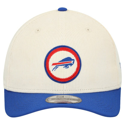 Buffalo Bills New Era Loyal Corduroy 9SEVENTY Adjustable Hat - Stone on sale
