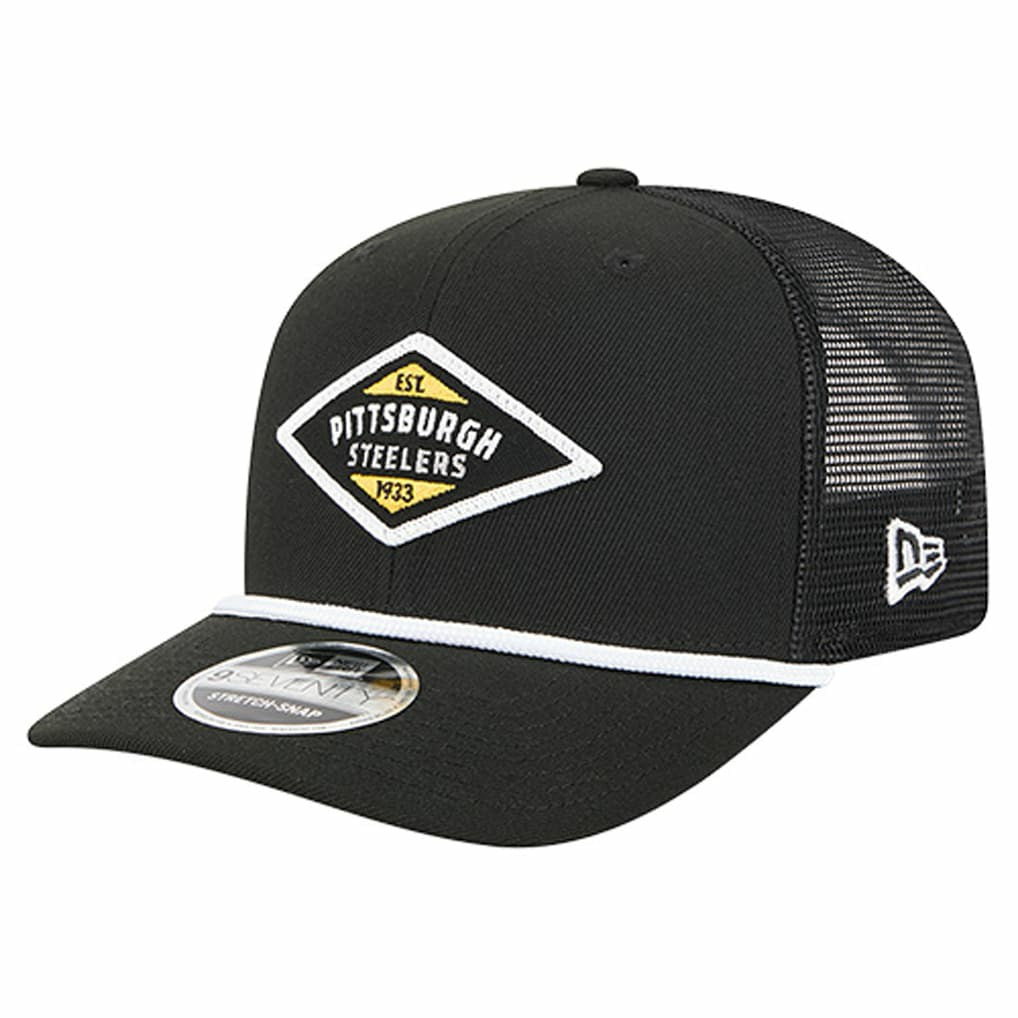 Pittsburgh Steelers New Era Team 9SEVENTY Adjustable Hat - Black discount