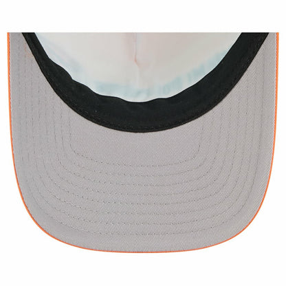 Miami Dolphins New Era Linear A-Frame 9FORTY Adjustable Hat - Orange for sale