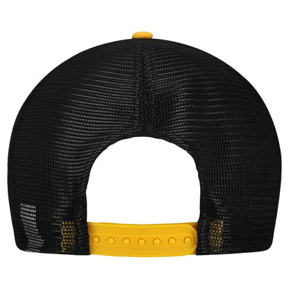 Pittsburgh Steelers New Era Banner A-Frame 9FIFTY Snapback Hat - Cream/Black cheap