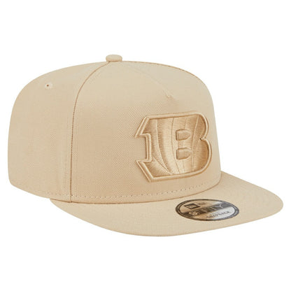 Cincinnati Bengals New Era Color Pack A-Frame 9FIFTY Snapback Hat - Light Beige cheap