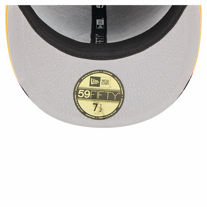 Pittsburgh Steelers New Era Break 59FIFTY Fitted Hat - Black/Gold outlet