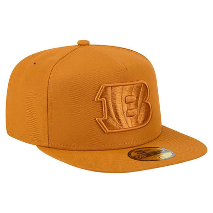 Cincinnati Bengals New Era Color Pack A-Frame 59FIFTY Fitted Hat - Brown online