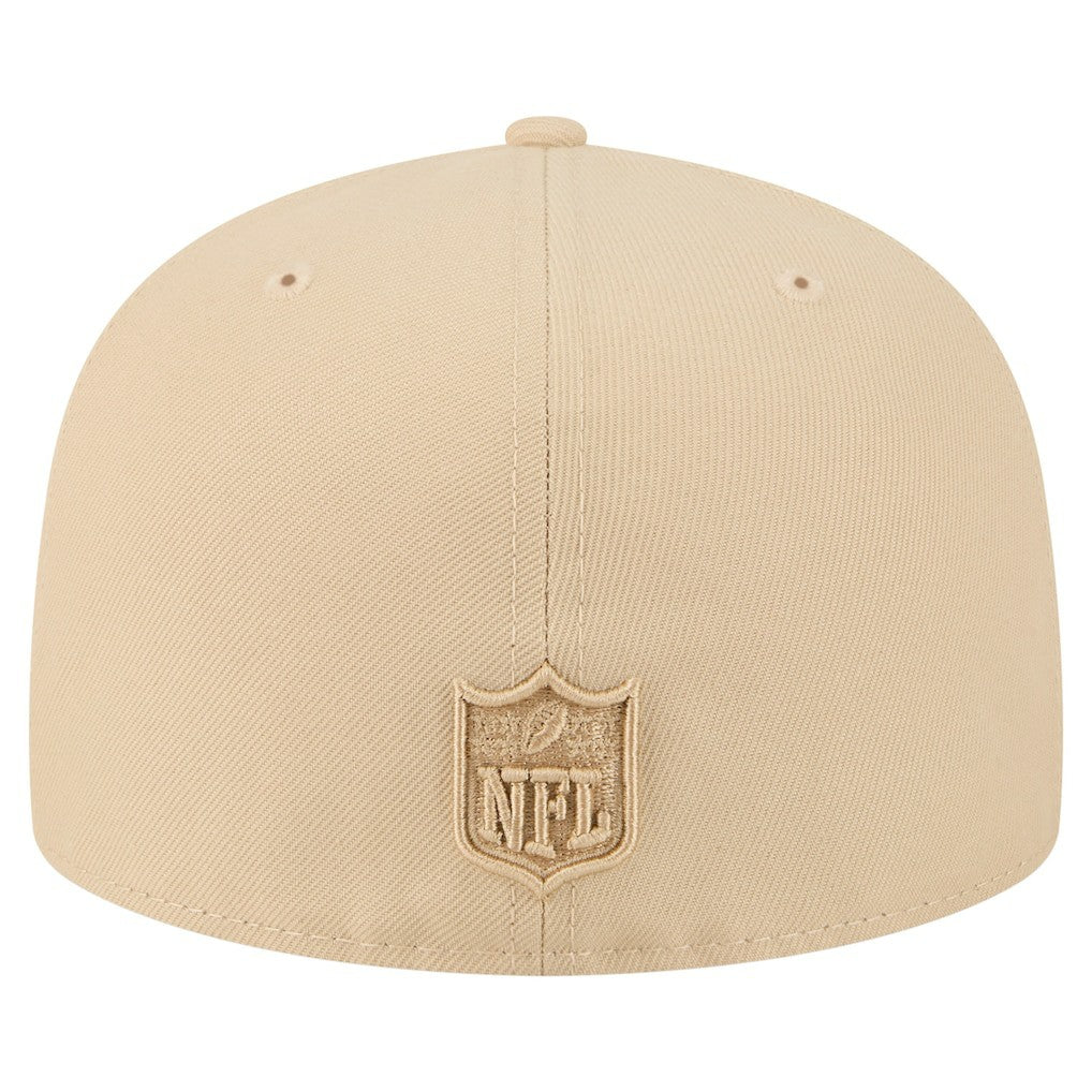 Pittsburgh Steelers New Era Color Pack A-Frame 59FIFTY Fitted Hat - Beige outlet