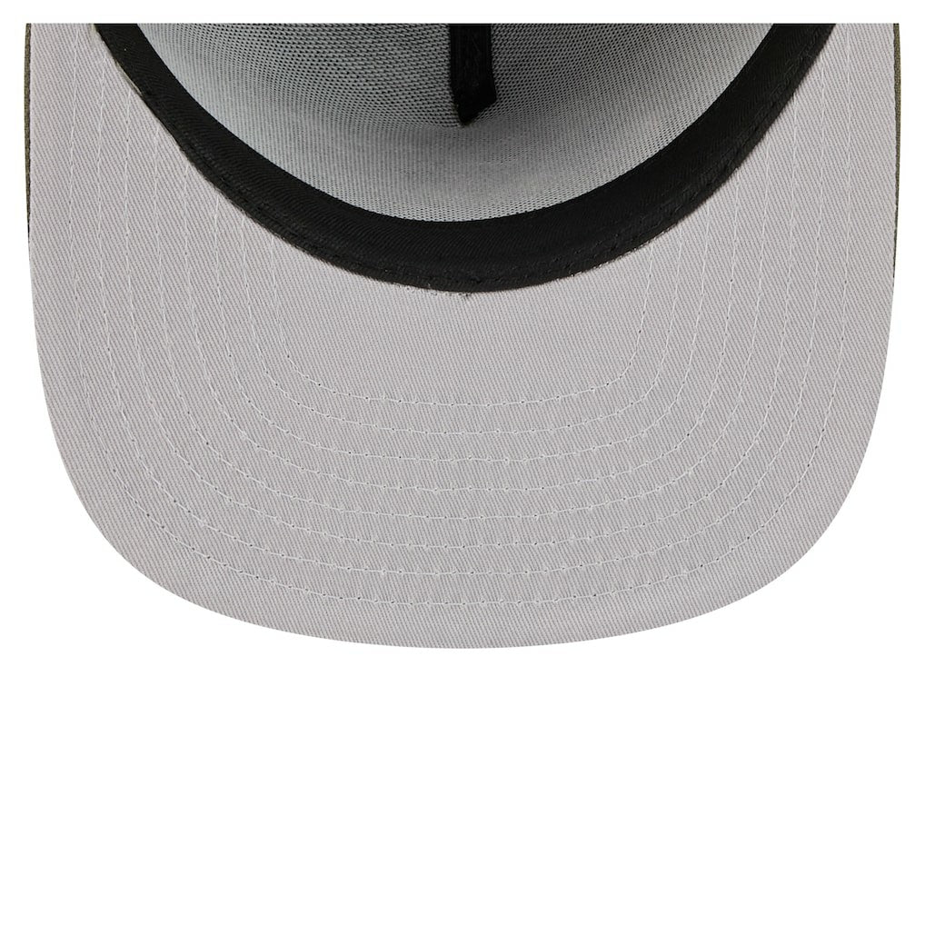 Miami Dolphins New Era Color Pack A-Frame 59FIFTY Fitted Hat - Olive cheap
