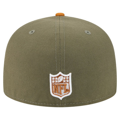 Buffalo Bills New Era Color Pack A-Frame 59FIFTY Fitted Hat - Olive/Brown outlet